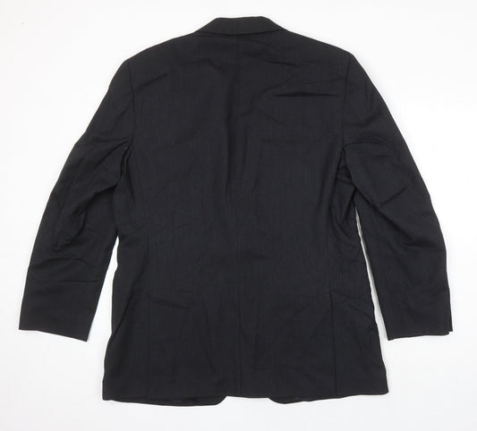 Marks and Spencer Mens Grey Wool Jacket Suit Jacket Size 42 Regular