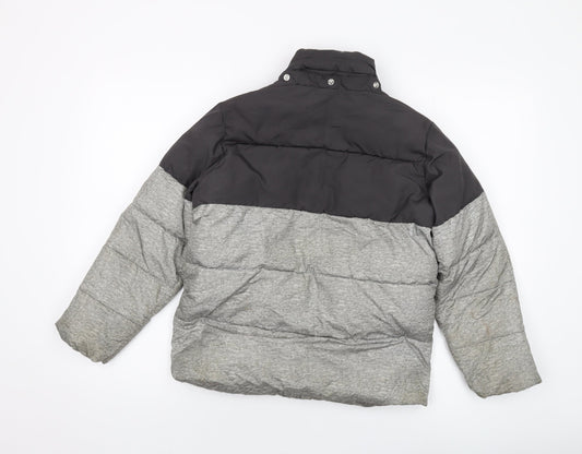 Gap Boys Grey Jacket Size 8-9 Years Zip