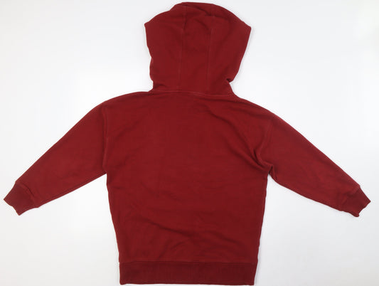 IVY PARK Mens Red Cotton Pullover Hoodie Size S