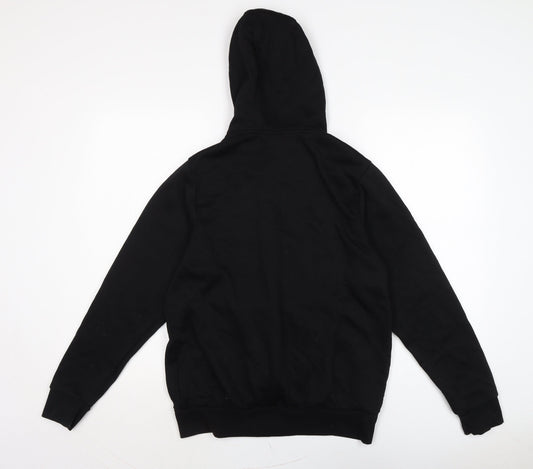 Slazenger Mens Black Cotton Full Zip Hoodie Size XS