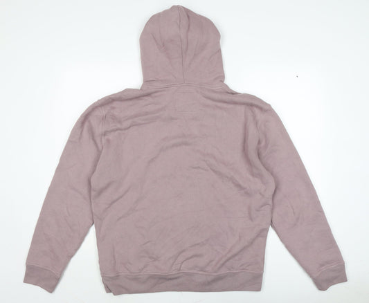 Hollister Womens Purple Cotton Pullover Hoodie Size M