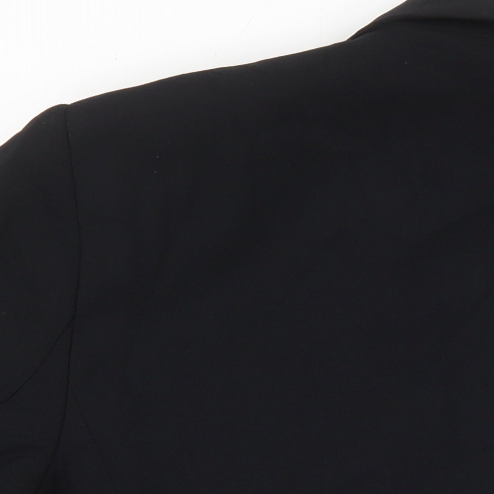 M&S Womens Black Jacket Blazer Size 12