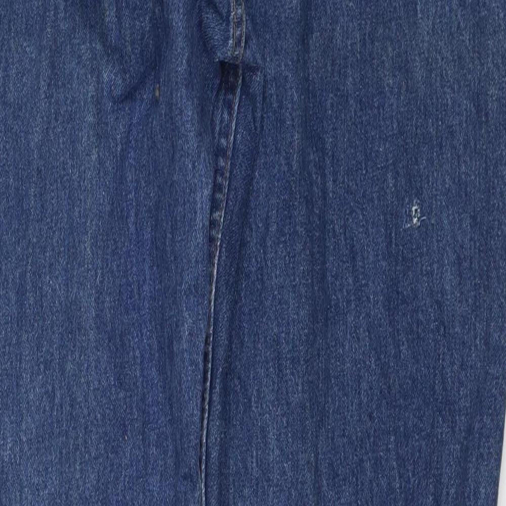 Polo Ralph Lauren Mens Blue Cotton Straight Jeans Size 38 in L38 in Regular Zip