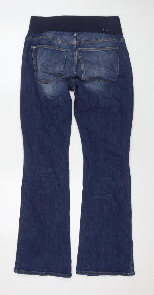 Gap Womens Blue Cotton Bootcut Jeans Size 6 L31 in Regular
