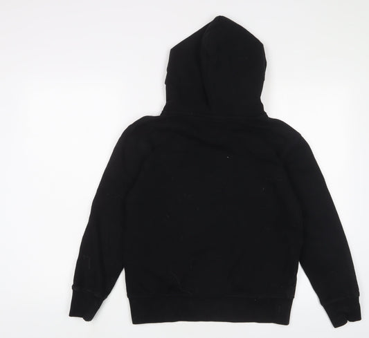 Gap Boys Black Cotton Pullover Hoodie Size 12-13 Years Pullover - Sequins