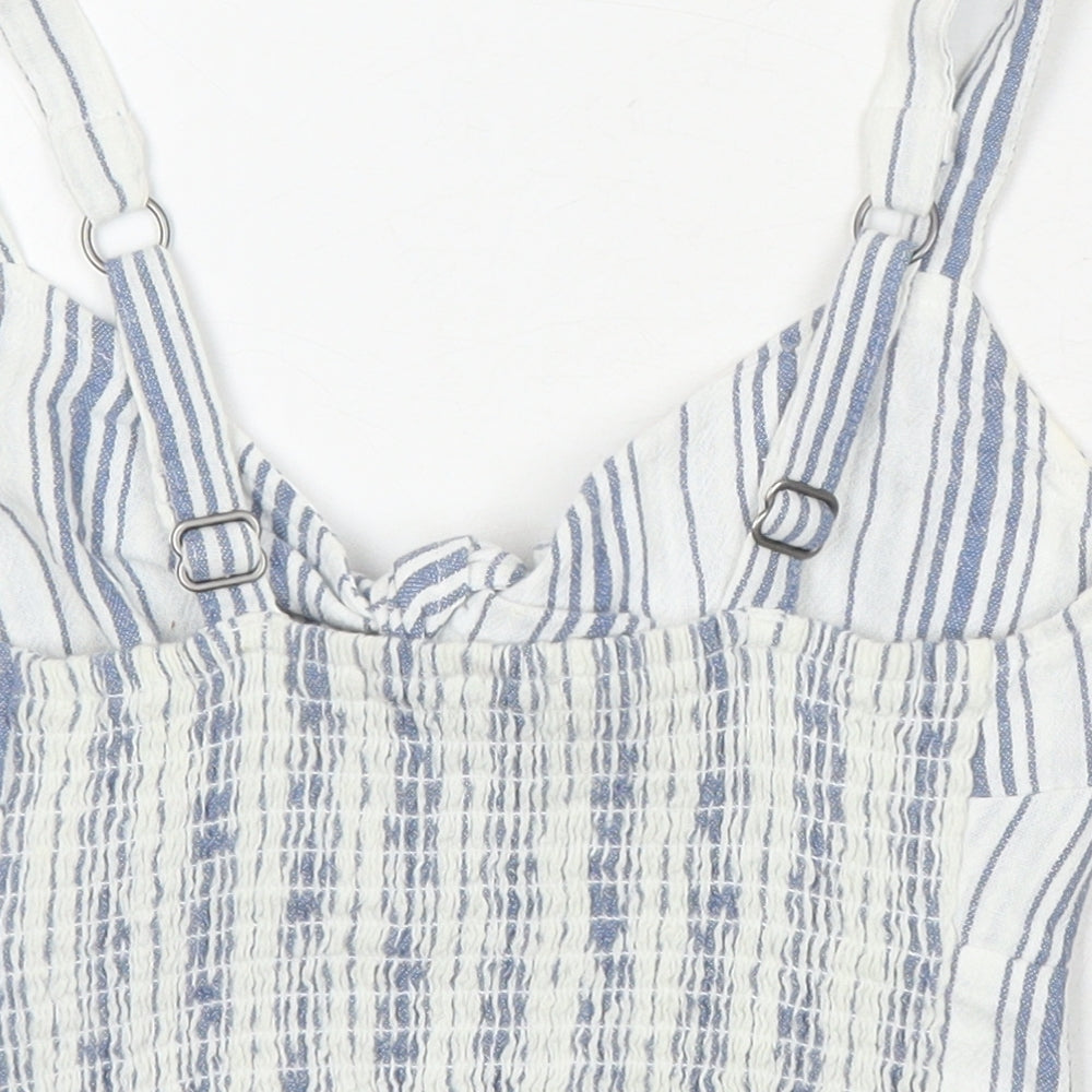 Hollister Womens Multicoloured Polka Dot Cotton Camisole Blouse Size XS Sweetheart