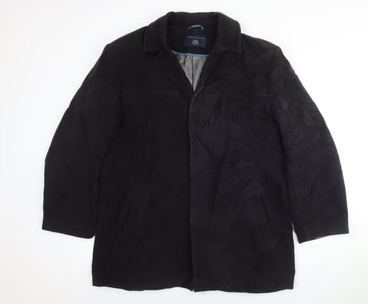 Terry de Havilland Mens Black Jacket Blazer Size L Button