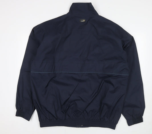 Donnay Mens Blue Jacket Size L Zip - Technical