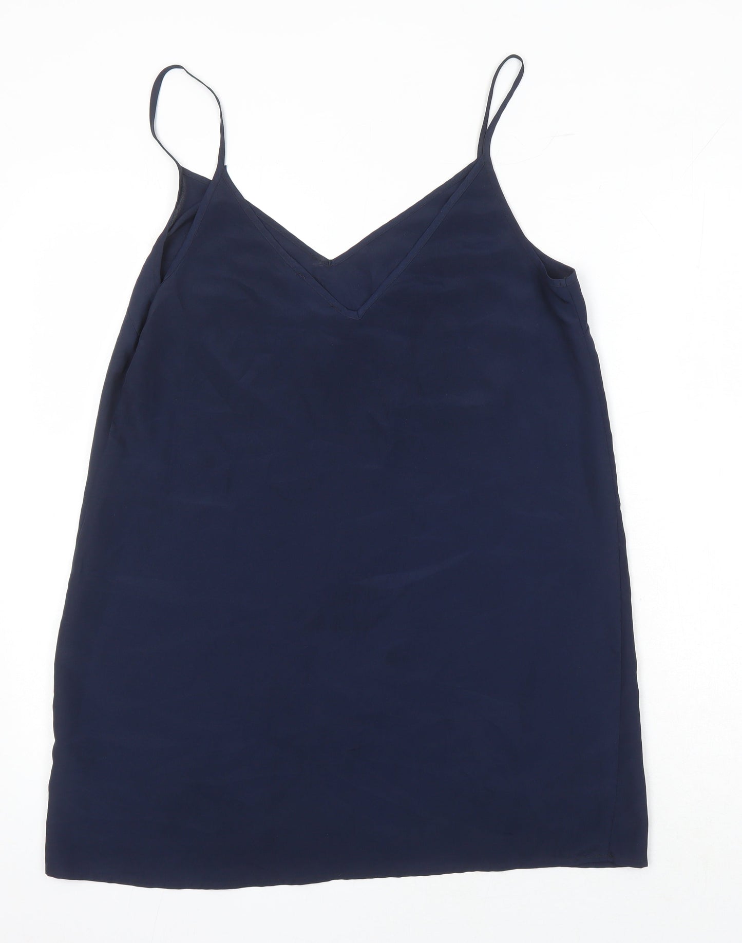 The Fifth Label Womens Blue Polyester Camisole Blouse Size L V-Neck