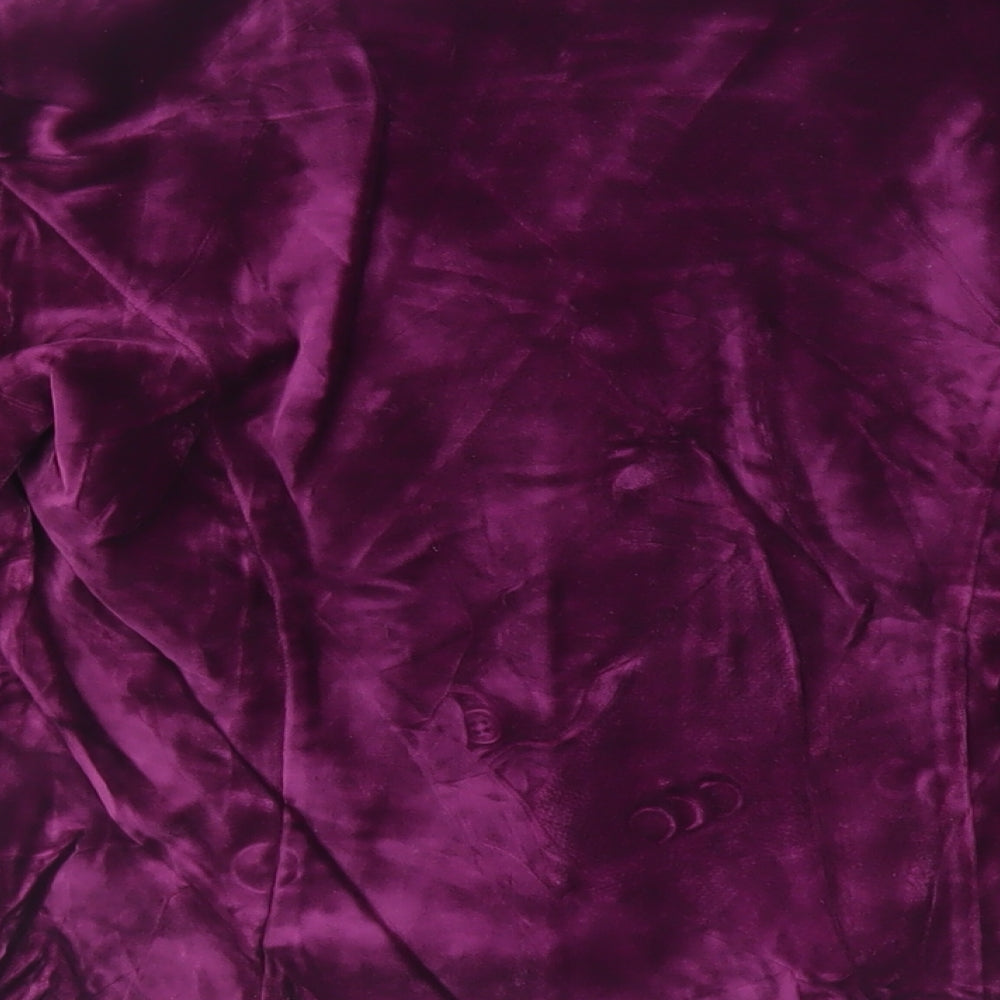 NEXT Womens Purple Jacket Blazer Size 12 Button - Vintage