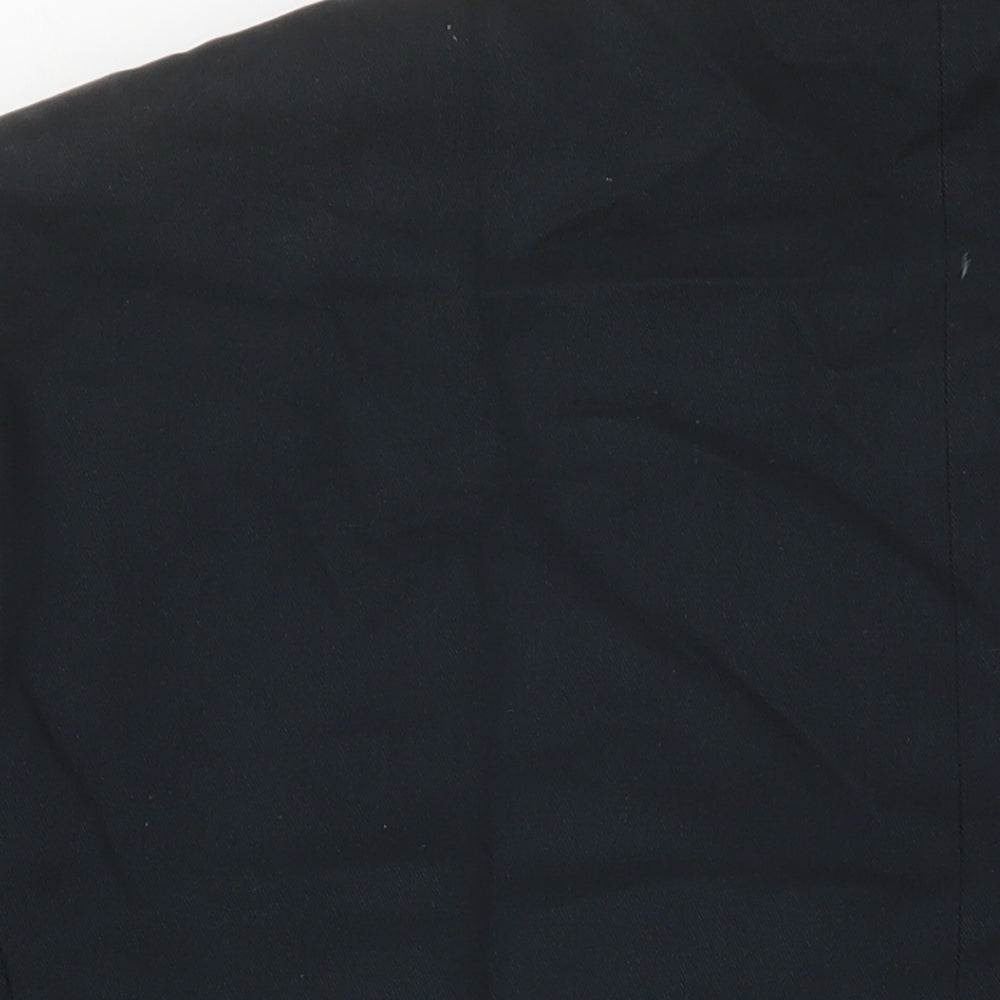 Brand and care label for Principles men’s black cotton jacket blazer, size 40, big & tall