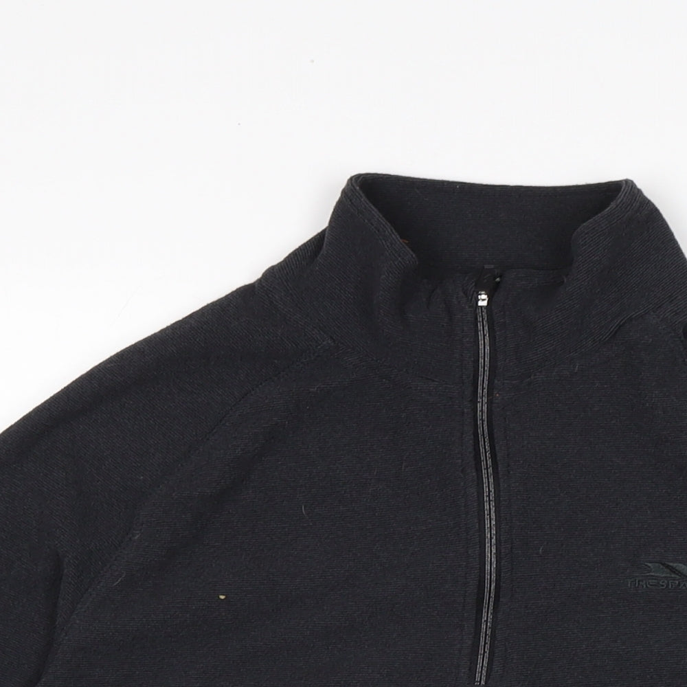 Tresspass Mens Grey Polyester Pullover Sweatshirt Size S