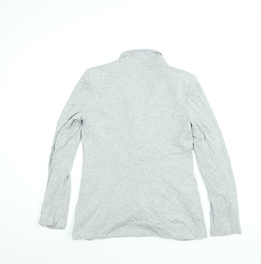 Oasis Womens Grey Jacket Blazer Size 8 Button