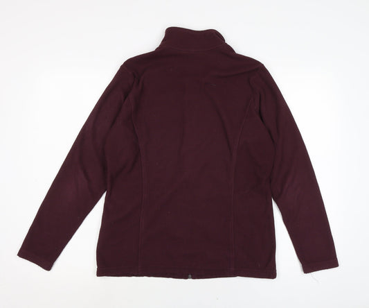 Marks and Spencer Womens Red Jacket Size 12 Zip