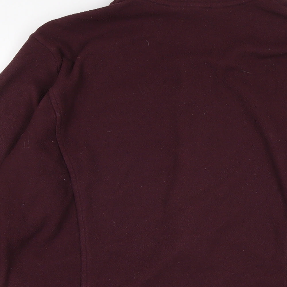 Marks and Spencer Womens Red Jacket Size 12 Zip