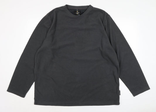 Guiness Mens Grey Polyester Pullover Sweatshirt Size XL