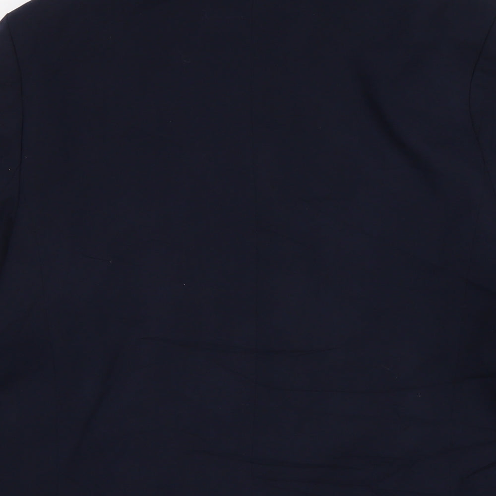 Marks and Spencer Womens Blue Jacket Size 10 Button