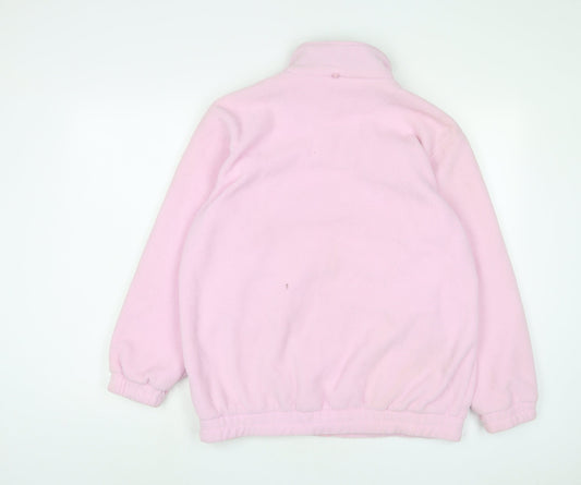 Being Casual Womens Pink Jacket Size 12 Zip