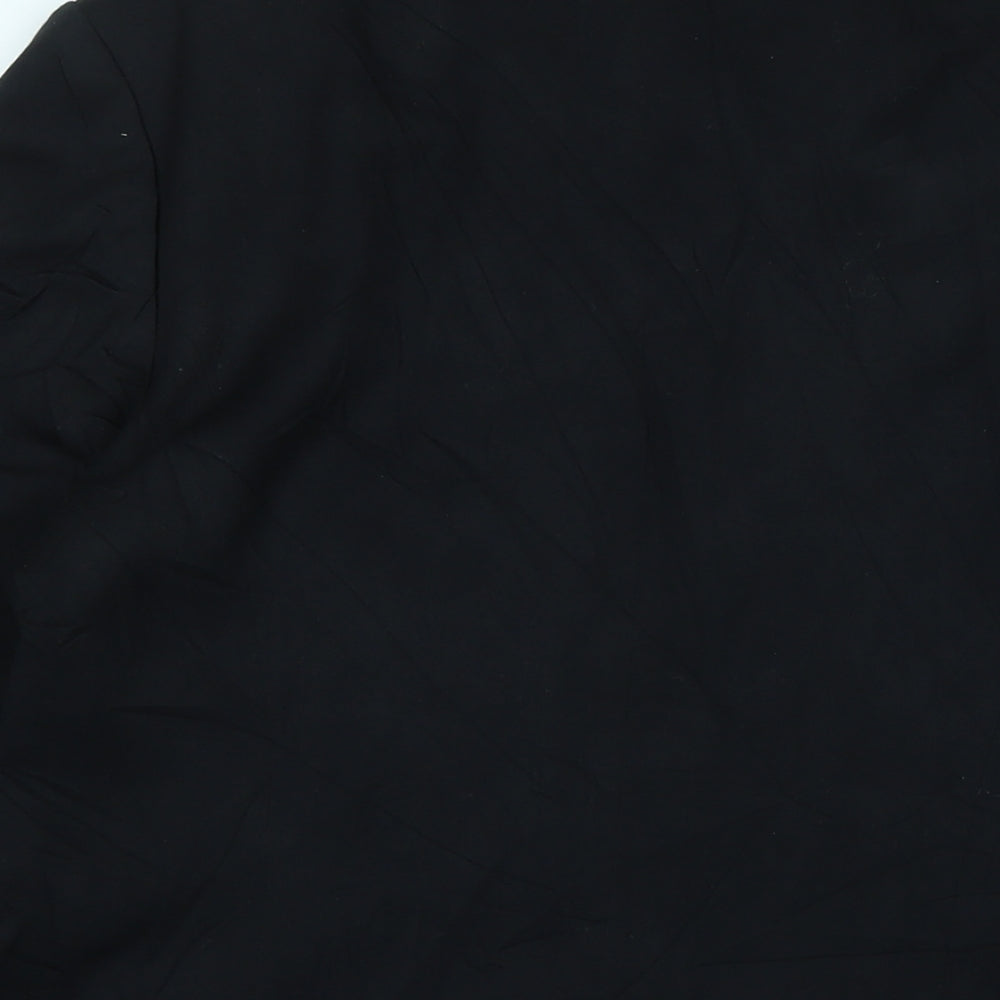 Marks and Spencer Womens Black Jacket Size 14 Button