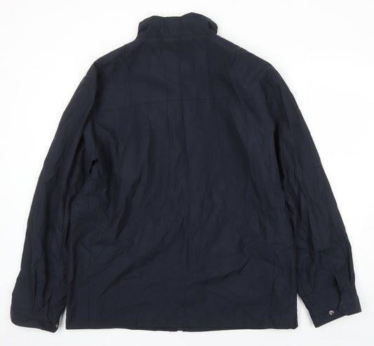 Greenwoods Mens Blue Herringbone Jacket Size M