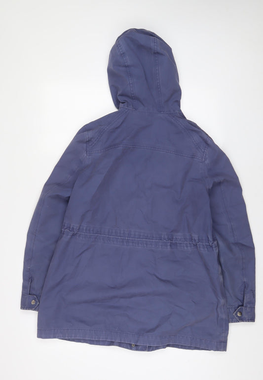 Jack Wills Womens Purple Jacket Size 12 Zip