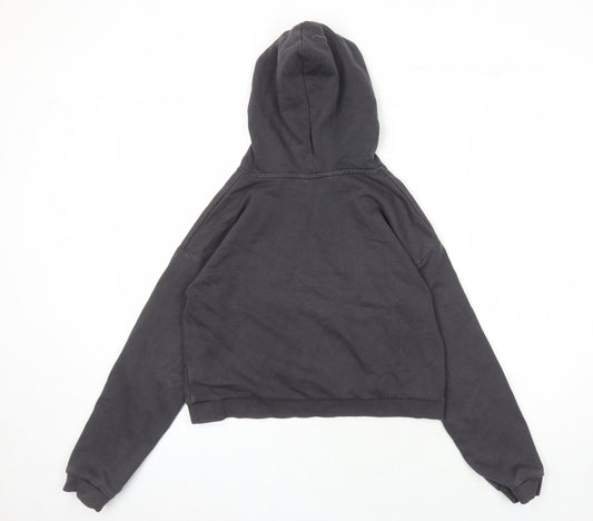 H&M Boys Grey Cotton Pullover Hoodie Size 12-13 Years - NASA