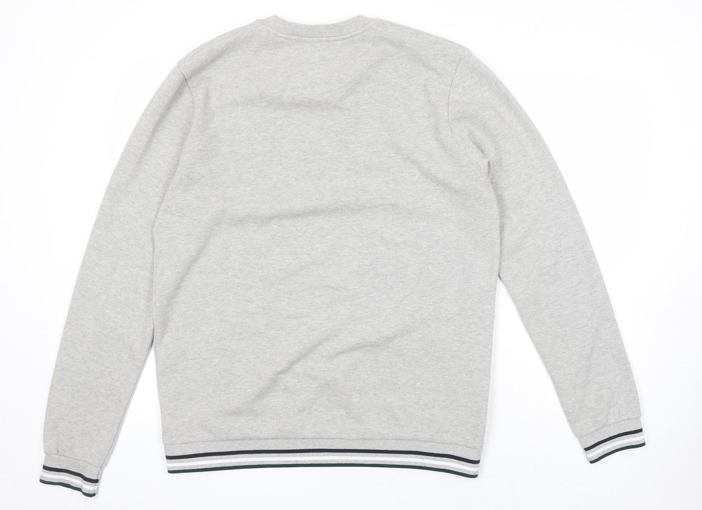 Jack Wills Mens Grey Cotton Pullover Sweatshirt Size L