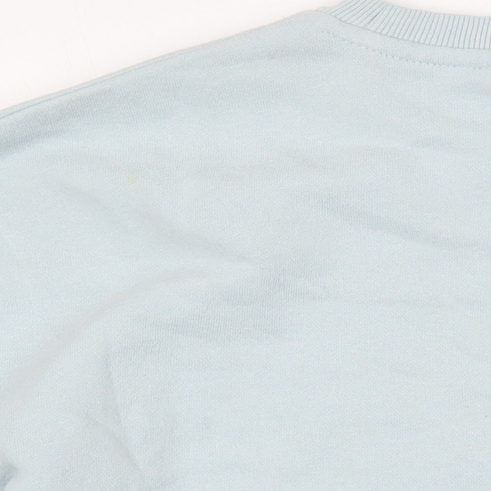 ellesse Womens Blue Polyester Pullover Sweatshirt Size 16