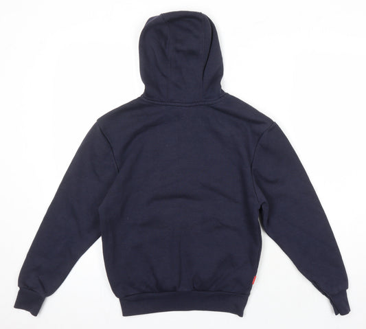Slazenger Boys Blue Polyester Pullover Hoodie Size 9 Years