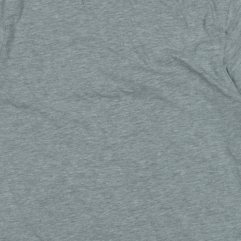 ASOS Mens Grey Cotton T-Shirt Size M Crew Neck