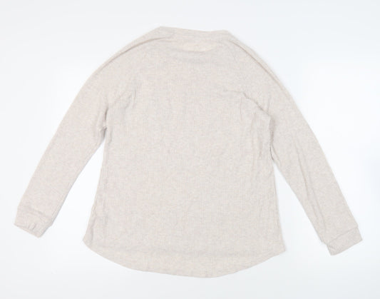 Disney Womens Beige Polyester Pullover Sweatshirt Size M Pullover - Bambi