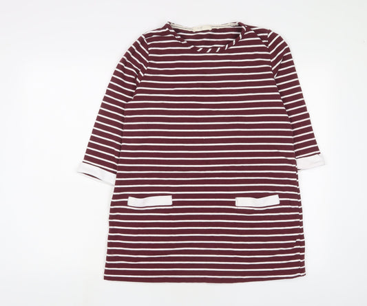 Womens UK Size M Autonomy Red Cotton T-Shirt