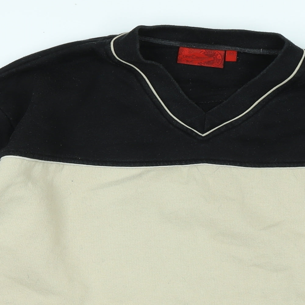 Lee Cooper Mens Beige Polyester Pullover Sweatshirt Size M - Lee Cooper