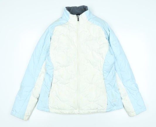 Helly Hanson Womens White Puffer Jacket Jacket Size M Zip - Helly Hanson