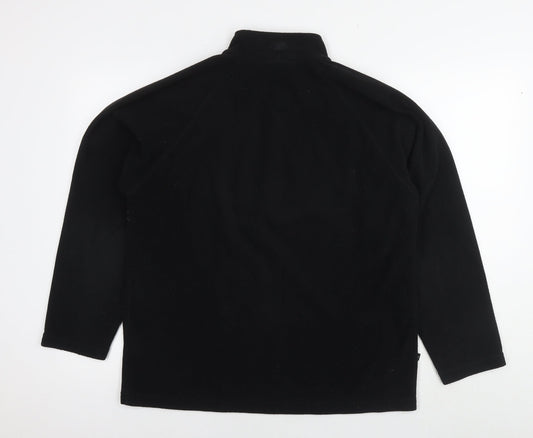 Mountain Life Mens Black Polyester Pullover Sweatshirt Size M