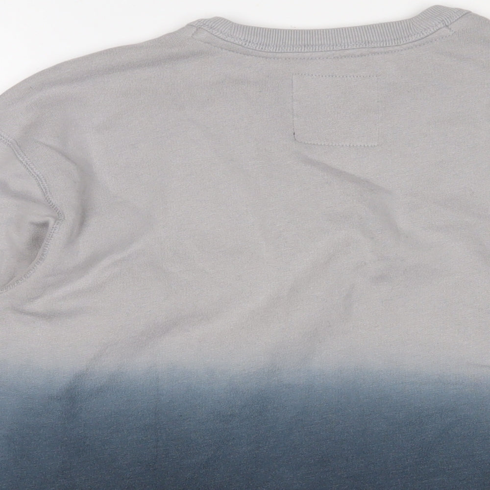 Hollister Mens Blue Cotton Pullover Sweatshirt Size XS