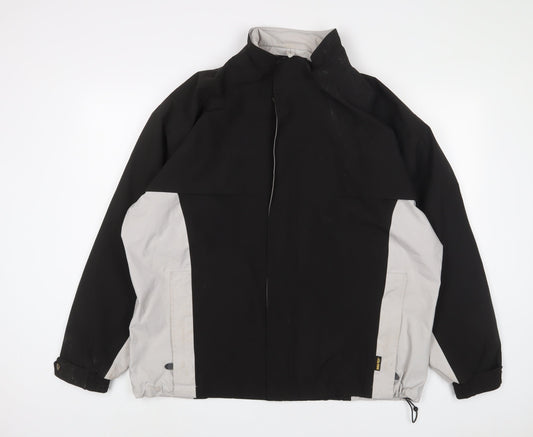 Proquip Mens Black Jacket Size XL Zip