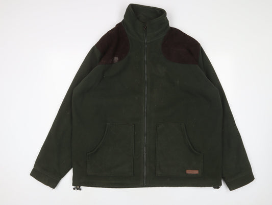 PG Field Heritage Mens Green Jacket Size XL Zip