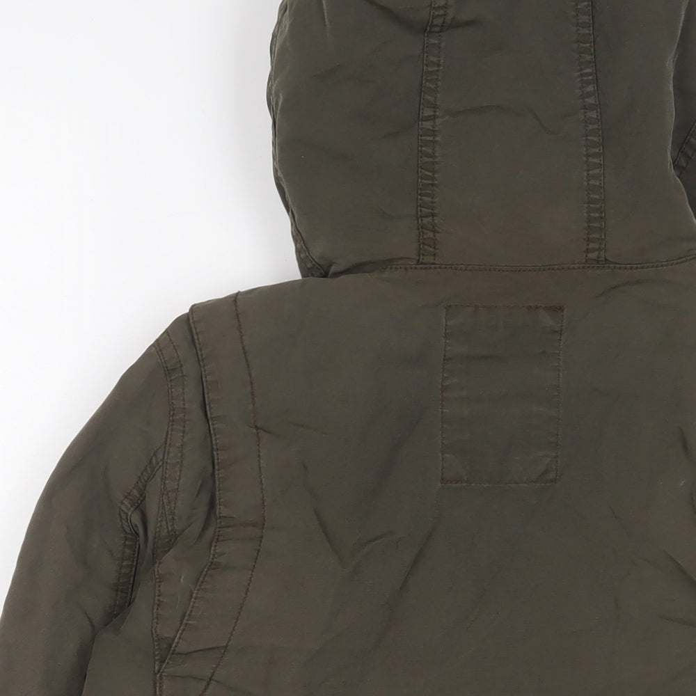 Gap Womens Green Jacket Coat Size XS Zip