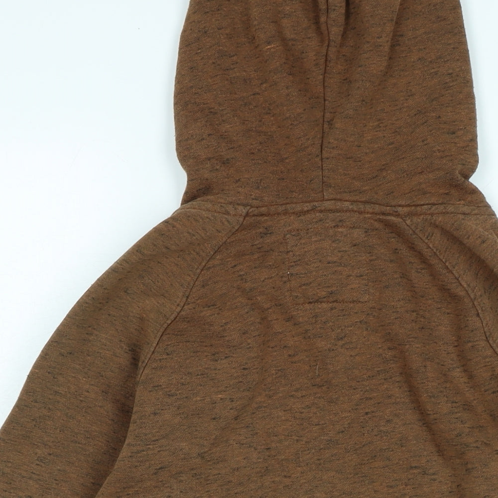 Hollister Mens Brown Jacket Size XS Zip - Hollister
