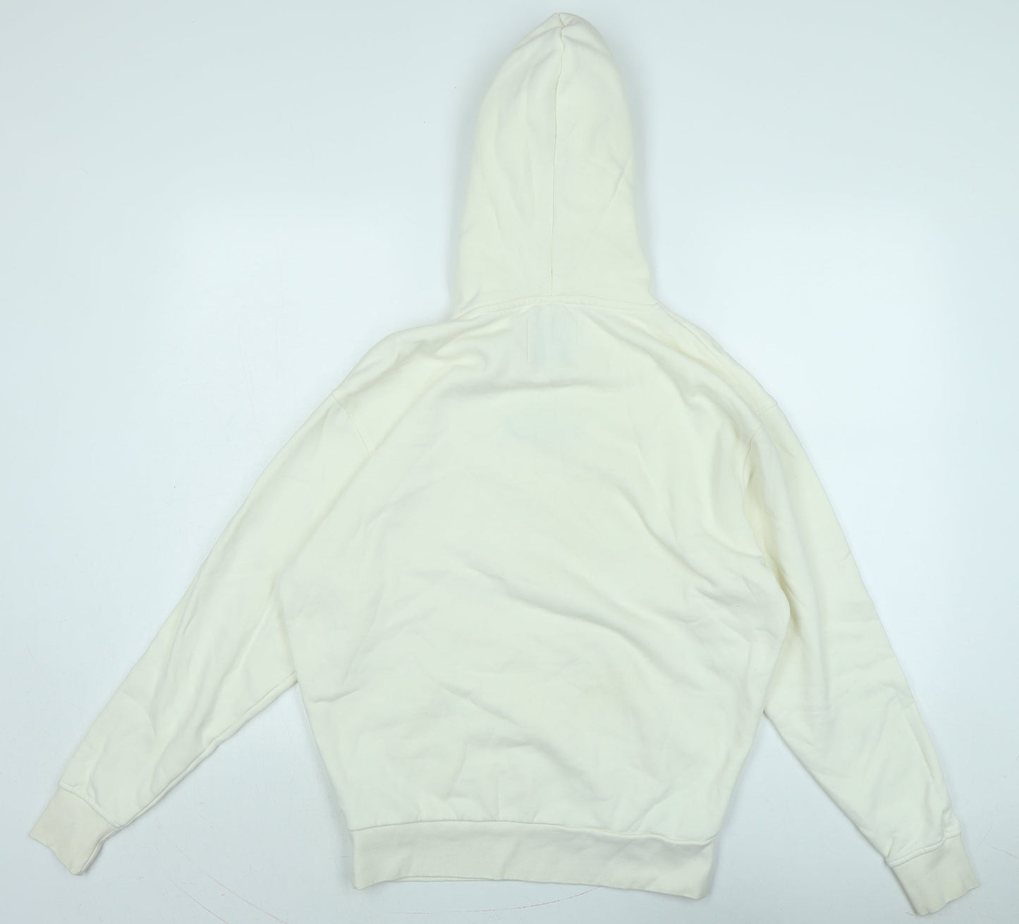 Jack Wills Womens Ivory Polyester Pullover Hoodie Size 6 - Jack Wills