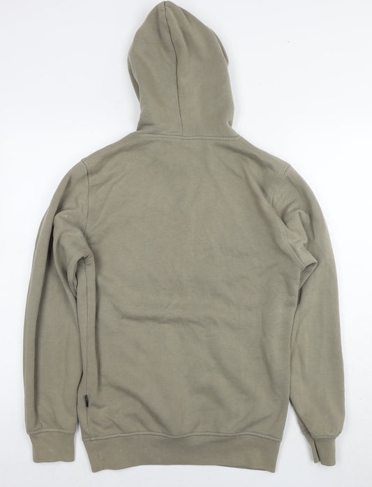NICCE London Mens Green Cotton Pullover Hoodie Size XS