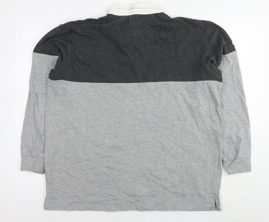 England Mens Grey Cotton Pullover Sweatshirt Size XL - Rugby