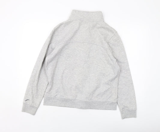LA Gear Womens Grey Polyester Full Zip Sweatshirt Size 14 Zip