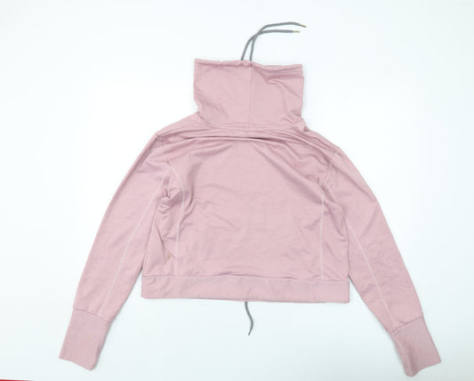 Savannah Miller Womens Pink Polyester Pullover Sweatshirt Size L Pullover