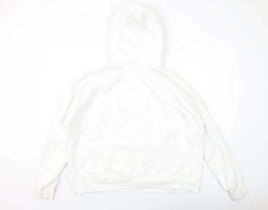 Playboy Womens White Polyester Pullover Hoodie Size 10 Pullover