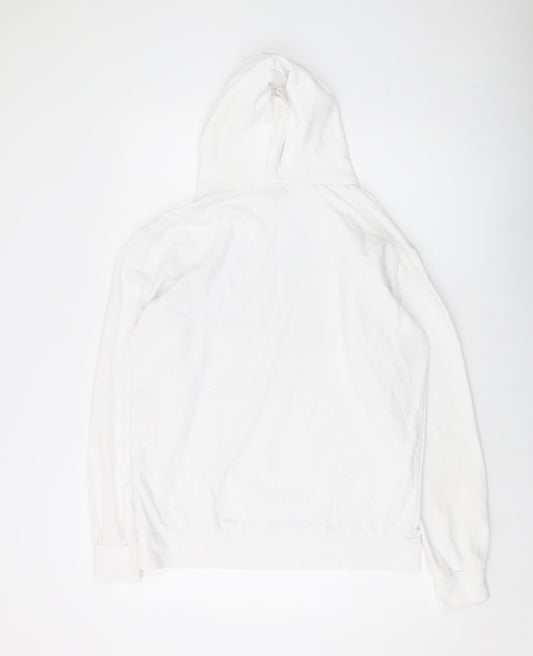 Lake Chelan Womens White Polyester Pullover Hoodie Size S Pullover