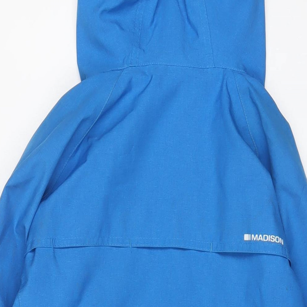 Madison Mens Blue Jacket Size S Zip