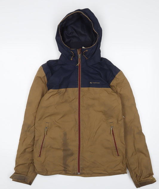 Decathlon Mens Brown Jacket Size S Zip