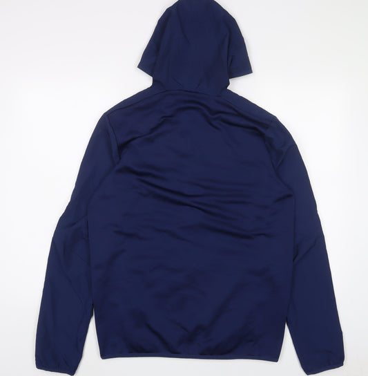 Umbro Mens Blue Polyester Full Zip Hoodie Size M - Huddersfield Town